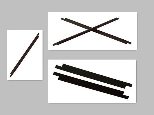 Segments de piston à hautes températures de la bande de la résistance PTFE/PTFE réunis avec le bronze de 40%
