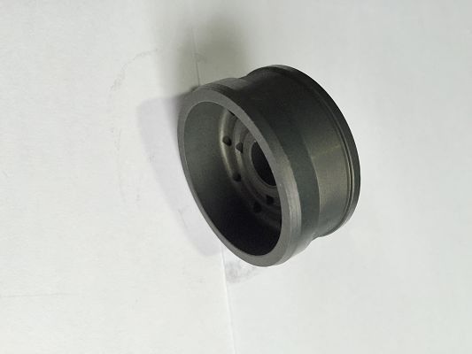 Piston large en métal d'agglomération de cannelure d'automobile avec des bandes de PTFE utilisées en amortisseur