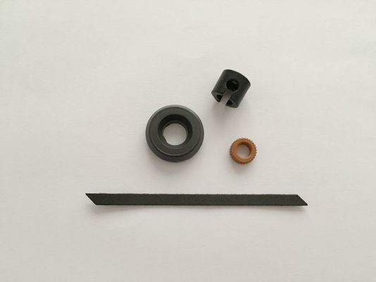Composants de Ptfe de précision de la dureté M30 de Rockwell avec les remplisseurs de cuivre de poudre/graphite