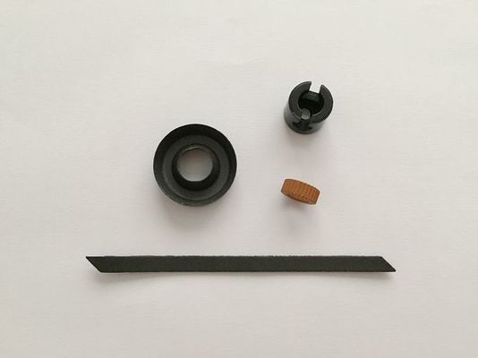 Composants de Ptfe de précision de la dureté M30 de Rockwell avec les remplisseurs de cuivre de poudre/graphite