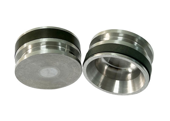 Durabilité élevée Piston à bande de conception unique avec matériau à base de Fe C Cu et PTFE rempli