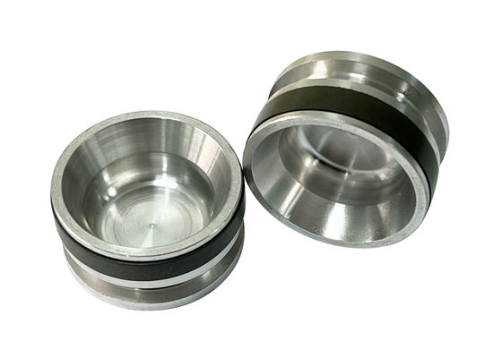 Durabilité élevée Piston à bande de conception unique avec matériau à base de Fe C Cu et PTFE rempli
