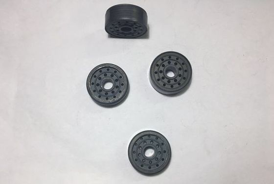 L'anneau 100% de PTFE a examiné le piston bordé d'amortisseur avec la dureté du rivage D