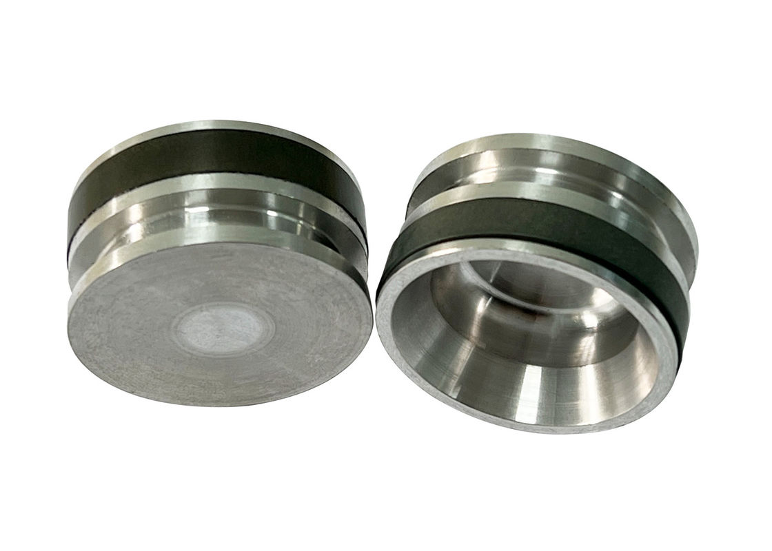 Durabilité élevée Piston à bande de conception unique avec matériau à base de Fe C Cu et PTFE rempli